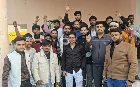 Kasganj news राष्ट्र और धर्म सेवा को बना बजरंग दल, अमाँपुर स्वामी विवेकानंद की जयंती बड़े धूमधाम से मनायीं