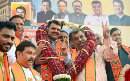 महाराष्ट्र निकाय चुनाव 2026: BJP शहरी निकायों में सबसे बड़ी, BMC में बॉस, 29 शहरों का पूरा निचोड़