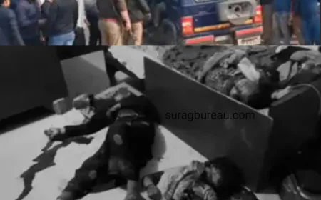 एटा में दिनदहाड़े दवा कारोबारी के परिवार पर हमला: बुजुर्ग दंपति, बहू और पोती की सिर काटकर हत्या