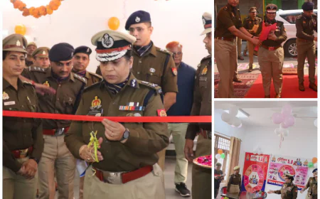 Firozabad News :  नवनिर्मित आदर्श थाना दक्षिण का वर्चुअल लोकार्पण