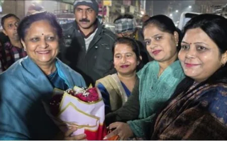 रेलवे रोड निर्माण कार्य शुरू, वत्सला व मनोज अग्रवाल ने किया पूजन