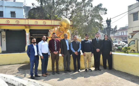 पटना में IFS प्रशिक्षुओं ने किया शिल्प संस्थान का भ्रमण