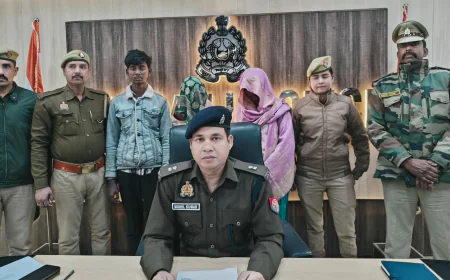 Kasganj news बाबरिया गिरोह के दो महिलाओं सहित तीन अभियुक्त गिरफ्तार