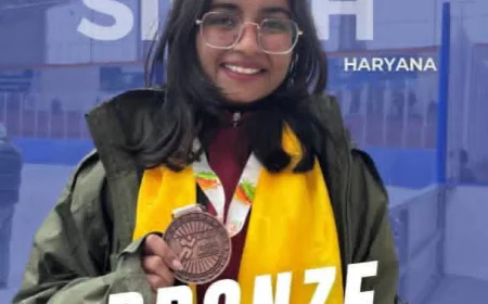 माइनस 20 डिग्री में तपकर निखरा सोना: सुविधाओं के अभाव को पछाड़, फर्रुखाबाद की चेल्सी सिंह ने लद्दाख में जीता ब्रॉन्ज