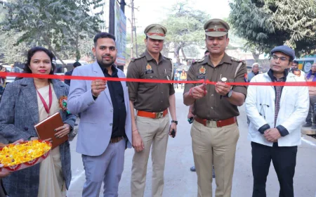 Shikohabad News/ब्राइट राइडर्स पब्लिक स्कूल द्वारा भव्य गणतंत्र दिवस रैली का हुआआयोजन।