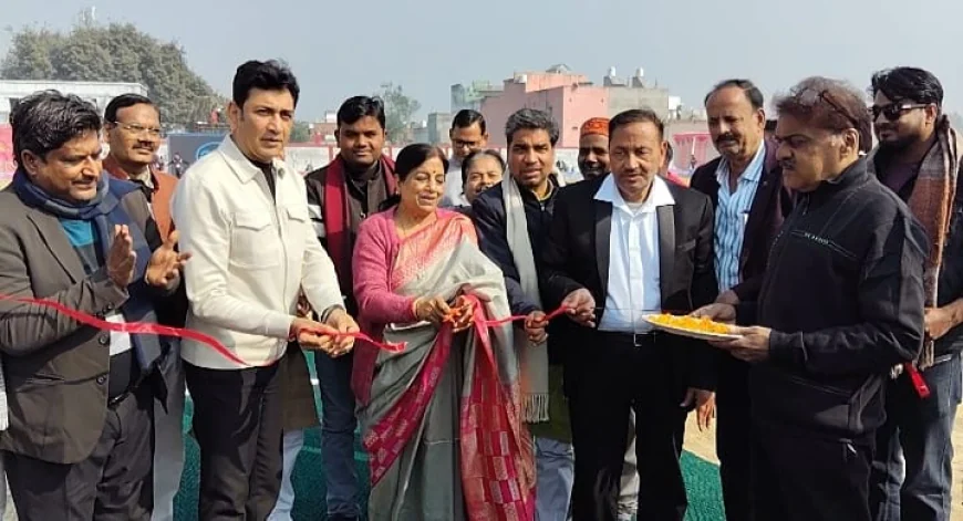 Farrukhabad News :  ज्ञान कप क्रिकेट टूर्नामेंट का शुभारंभ,फीता काटकर हुआ उद्घाटन