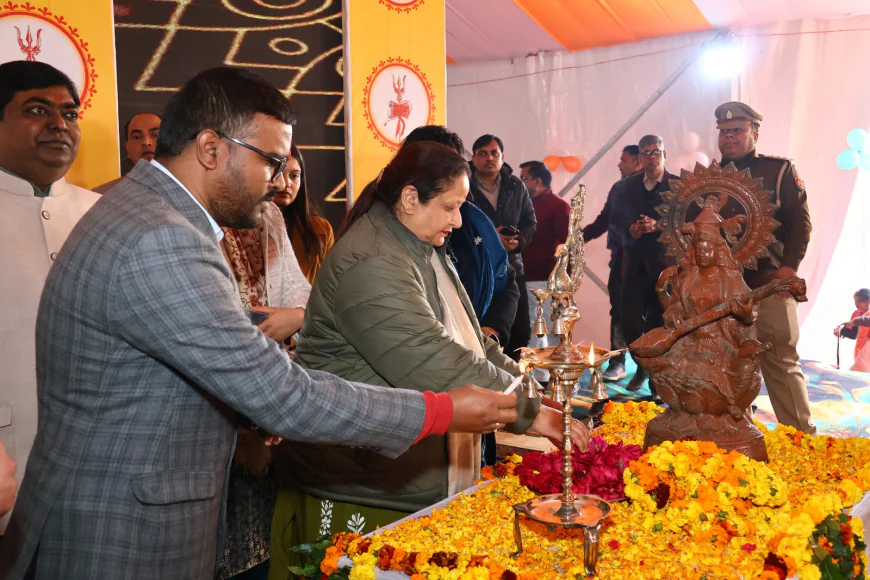 Etah News : राजकीय जिला कृषि एवं औद्योगिक विकास प्रदर्शनी–2026 का भव्य शुभारंभ