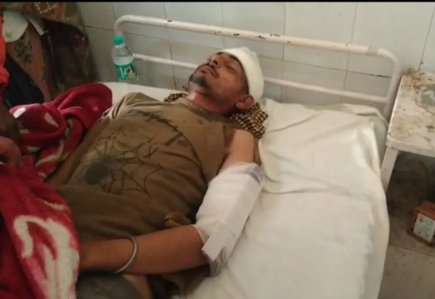 डंपर की चपेट में आकर युवक की दर्दनाक मौत