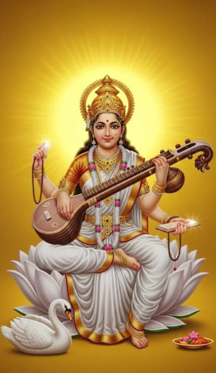 बसंत पंचमी : चेतना के पुष्पन और मां सरस्वती की आराधना का पर्व