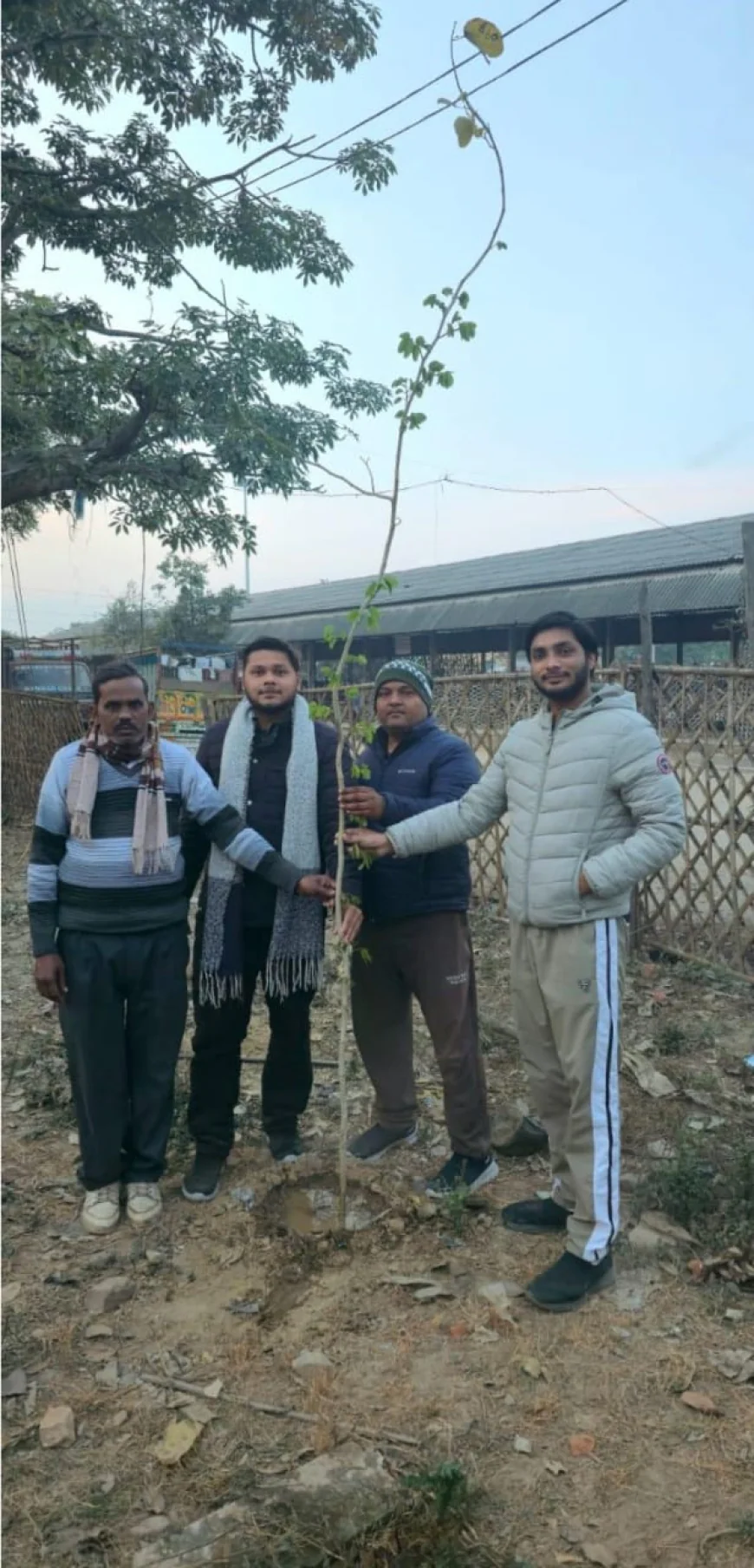 पेड़ हमारे जीवन के लिए अत्यंत आवश्यक हैं-हुज़ैफ खां