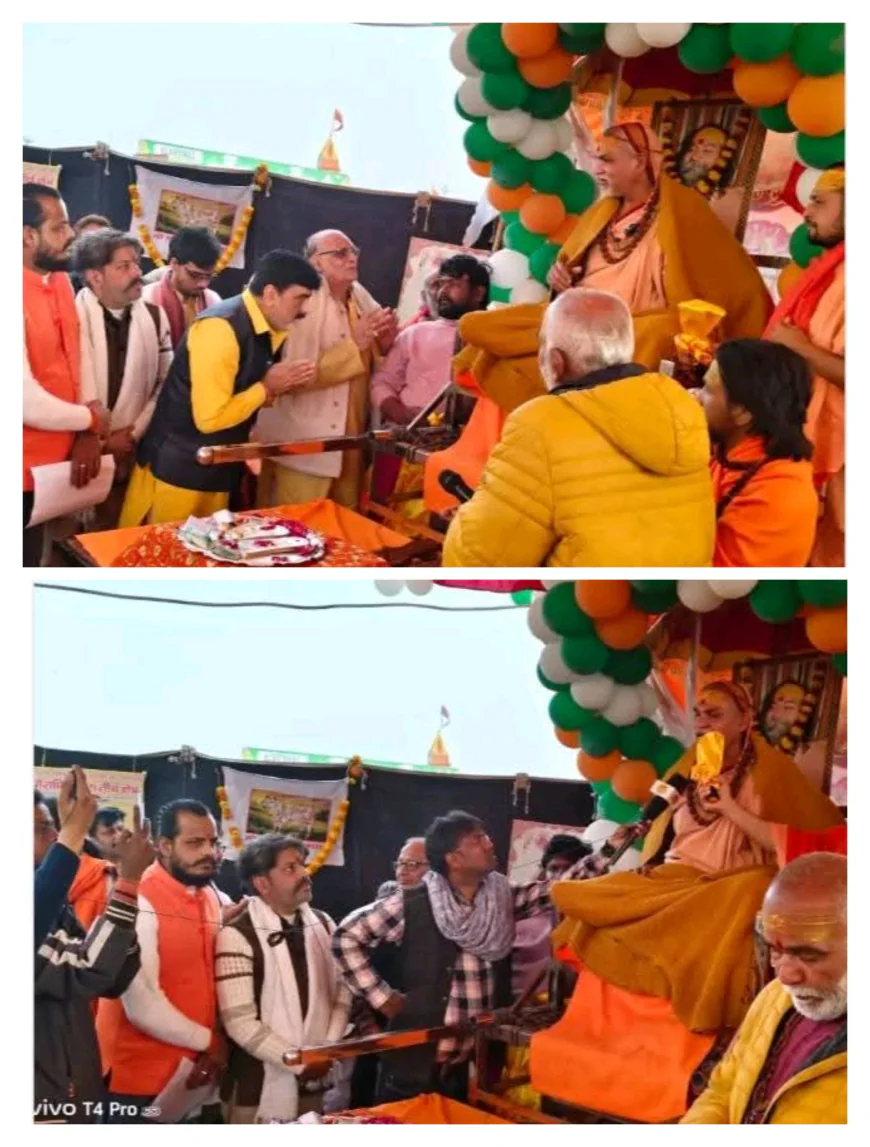 हिंदू समाज पार्टी ने शंकराचार्य के 'गौ रक्षा' अभियान को दिया समर्थन, सरकार को आंदोलन की चेतावनी