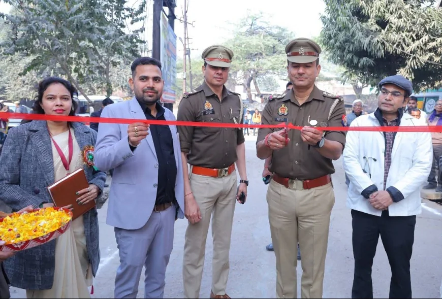 Shikohabad News/ब्राइट राइडर्स पब्लिक स्कूल द्वारा भव्य गणतंत्र दिवस रैली का हुआआयोजन।