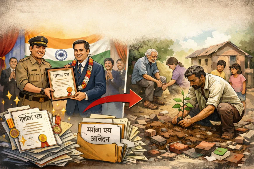 Article :  काग़ज़ी सम्मान की चमक में खोता वास्तविक योगदान