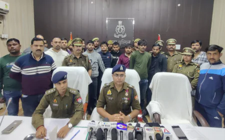 Etah News : ट्रांसफार्मर से कॉपर चोरी करने वाले अंतरजनपदीय गैंग का पर्दाफाश, 6 गिरफ्तार