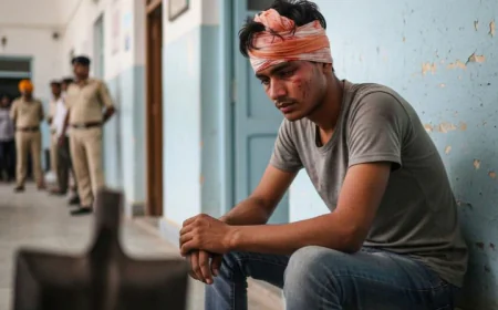 मामूली कहासुनी में भाई ने किया फावड़े से हमला, युवक की हालत गंभीर