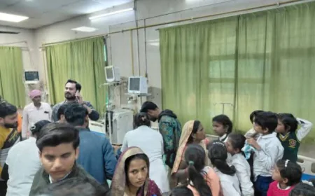 एल्बेंडाजोल दवा खाते ही बिगड़ी बच्चों की हालत, 20 से ज्यादा छात्र अस्पताल में भर्ती