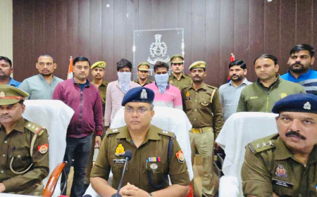 एटा में स्विफ्ट डिजायर लूट का खुलासा, दो आरोपी गिरफ्तार