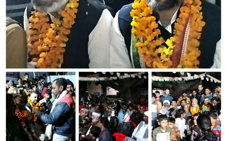 पिता के नक्शे कदम पर चल रहे हैं उमर खुर्शीद,चौपाल लगाकर सुनी क्षेत्र की समस्याएं