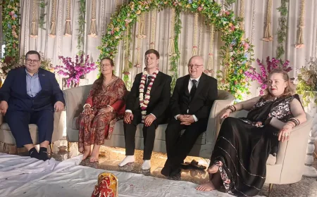 Firozabad News : जर्मन दूल्हे ने हिंदू रीति-रिवाज से रचाई शादी, विदेशी मेहमान बने साक्षी