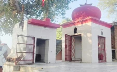 21 किलो का पीतल का घंटा ले गए चोर, दुर्गा मंदिर में चोरी