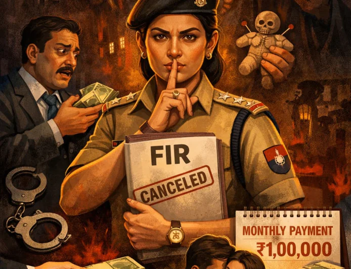 वर्दी का सौदा: जब कानून ब्लैकमेल की भाषा बोलने लगे एफआईआर न्याय पाने का दस्तावेज़ कम और डराने का औज़ार ज़्यादा