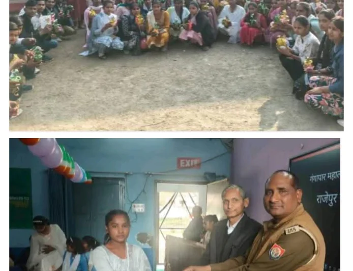 महात्मा गांधी इंटर कॉलेज में आशीर्वाद समारोह का आयोजन, मेधावी छात्र हुए पुरस्कृत