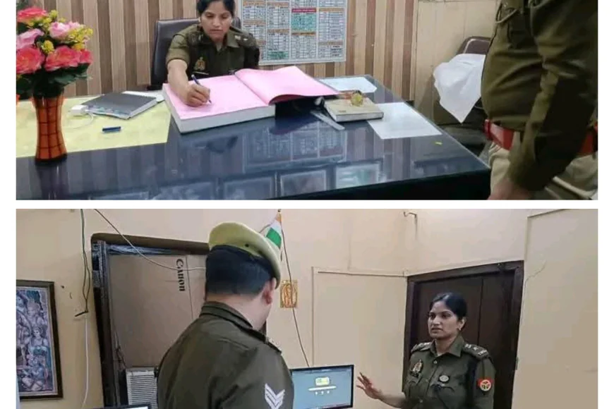 एसपी फतेहगढ़ ने किया कोतवाली कायमगंज का औचक निरीक्षण, अपराधियों पर नकेल कसने के सख्त निर्देश