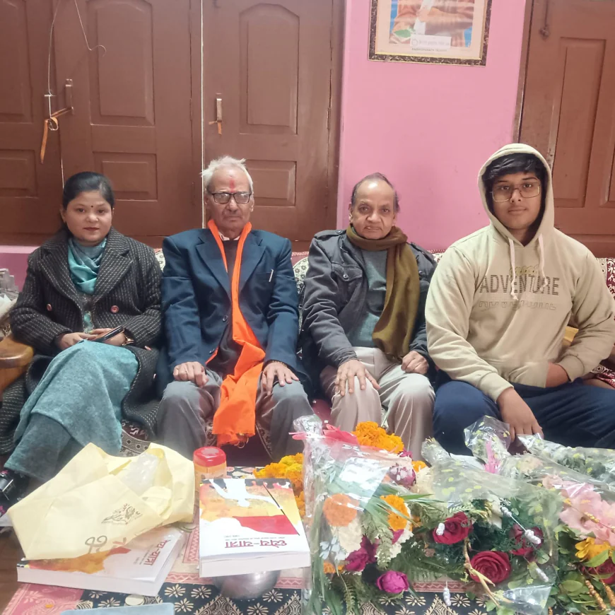 संत रविदास जयंती  पर  प्रोफेसर रामबाबू मिश्र "रत्नेश" ने कहा कि सतगुरु मानते थे कि सामाजिक समता का एकमात्र रास्ता भक्ति और कर्म योग का संगम है