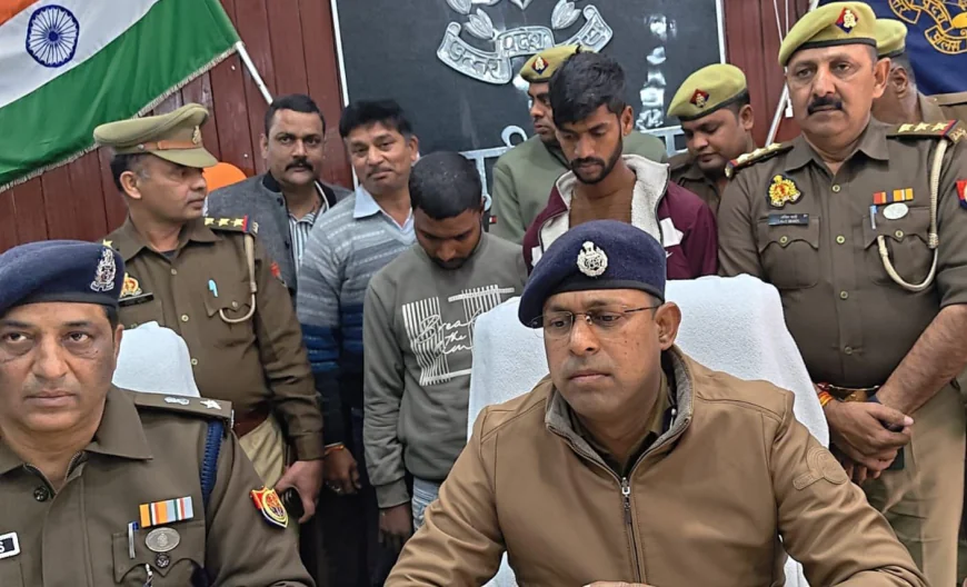 फूलपुर दोहरे हत्याकांड का खुलासा, करीबी रिश्तेदार और पड़ोसी निकले कातिल