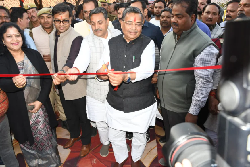 पर्यटन मंत्री ने शिकोहाबाद में नवनिर्मित गौशाला का किया उद्घाटन