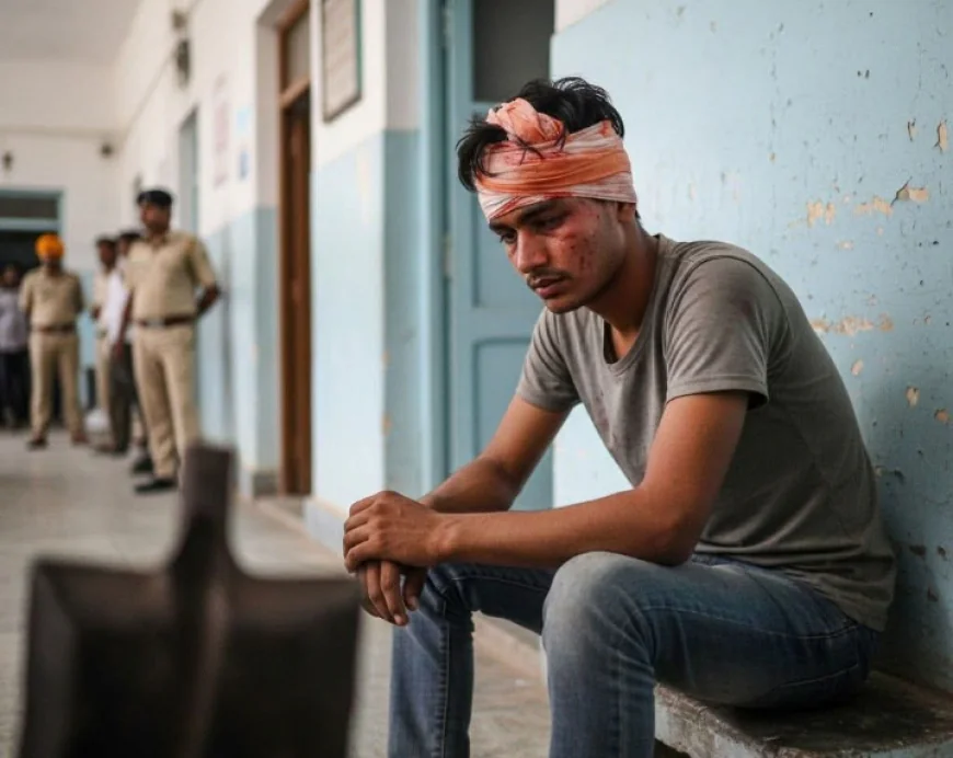 मामूली कहासुनी में भाई ने किया फावड़े से हमला, युवक की हालत गंभीर