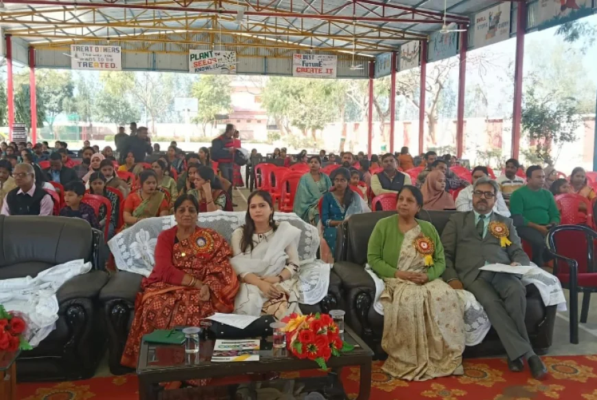 सी.पी. इंटरनेशनल स्कूल में सड़क सुरक्षा को लेकर जागरूकता कार्यक्रम आयोजित