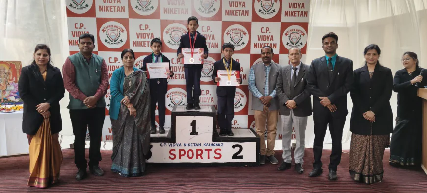 सी.पी. विद्या निकेतन में प्रमाण-पत्र वितरण समारोह का भव्य आयोजन
