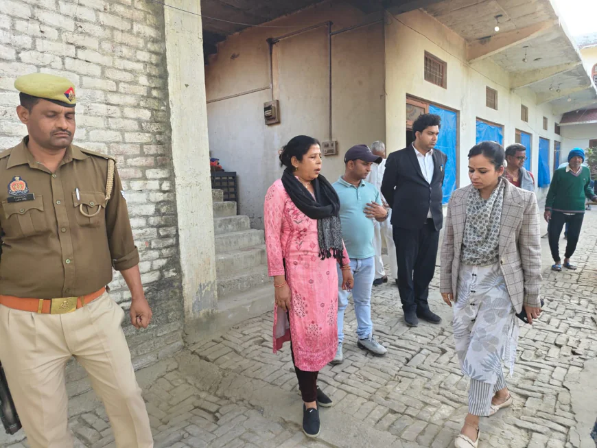 राज्य विधिक सेवा प्राधिकरण के एक्शन प्लान-2026 के तहत एटा के वृद्धाश्रम का औचक निरीक्षण