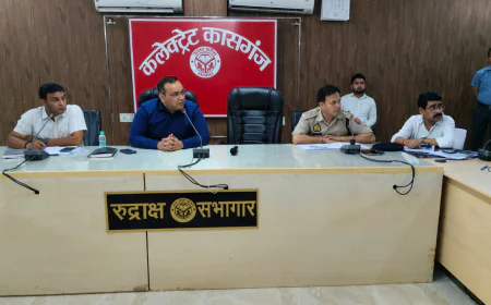 Kasganj news एलपीजी एवं पैट्रोल व डीजल का अवैध भण्डारण करने वाले एवं अवैध बिक्री करने वाले व्यक्तियों के विरूद्ध कार्यवाही के निर्देश