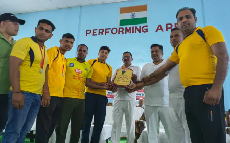 फतेहगढ़ में कानपुर पुलिस जोन की तीन दिवसीय खेल प्रतियोगिता का भव्य समापन