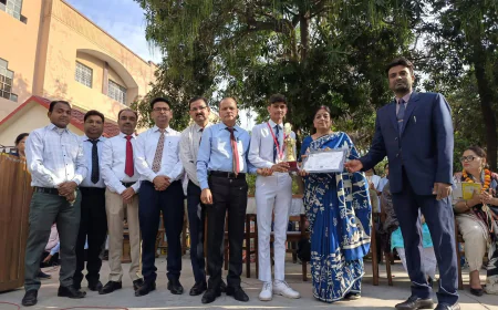 प्रतियोगी परीक्षाओं में सफल विद्यार्थियों का सम्मान