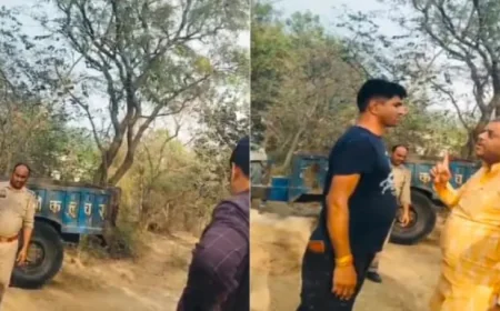 Farrukhabad News : खनन अधिकारी की जगह सरकारी गानर के साथ खनन रोकने पहुंचे विधायक पति पर मारपीट का आरोप