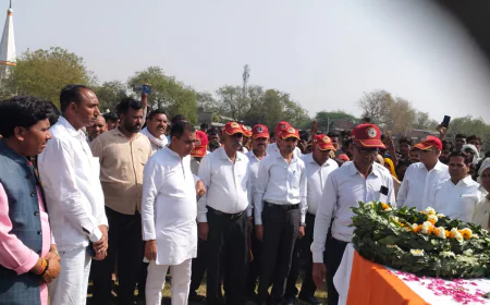 शोक संदेश: बीएसएफ हेड कांस्टेबल श्री हरी बाबू का निधन