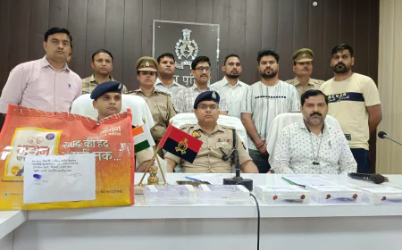 Etah News : चोरी की 4 घटनाओं का खुलासा, 3 आरोपी गिरफ्तार