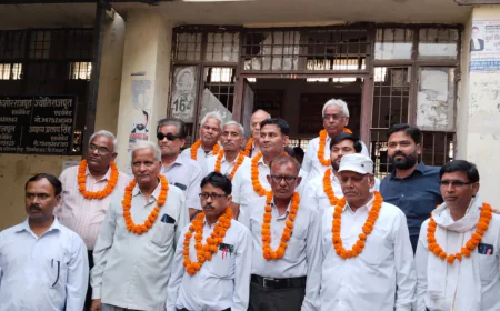 रेवेन्यू बार एसोसिएशन शिकोहाबाद के चुनाव संपन्न: राजेंद्र प्रसाद शर्मा अध्यक्ष और सुखवीर सिंह बने महासचिव