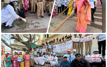 Kasganj news सोरों घाट पर “गंगा स्वच्छता पखवाड़ा 2026” के अंतर्गत विविध जनजागरूकता एवं स्वच्छता संबंधी कार्यक्रमों का सफलतापूर्वक आयोजन किया गया