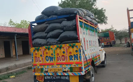 बिना वैध दस्तावेज तंबाकू लदी पिकअप पकड़ी, मंडी विभाग की कार्रवाई