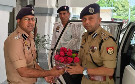 Mainpuri News : पुलिस की कार्यप्रणाली परखने पहुंचे डीआईजी आगरा,  सुरक्षा व्यवस्था का लिया जायजा