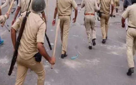 फर्रुखाबाद में गश्त कर रही पुलिस टीम पर हमला, 2 पुलिसकर्मी घायल; 5 आरोपी गिरफ्तार