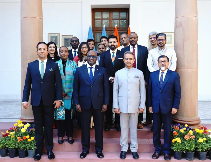 भारत-रवांडा संयुक्त आयोग की द्वितीय बैठक, हैदराबाद हाउस, नई दिल्ली