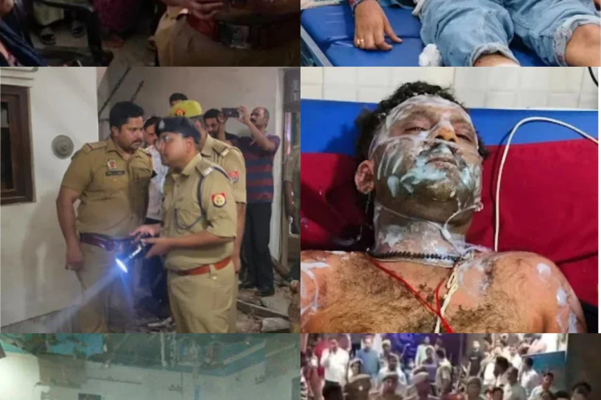 फर्रुखाबाद: पूर्व सपा विधायक विजय सिंह के आवास पर भीषण विस्फोट, बेटों सहित 6 घायल