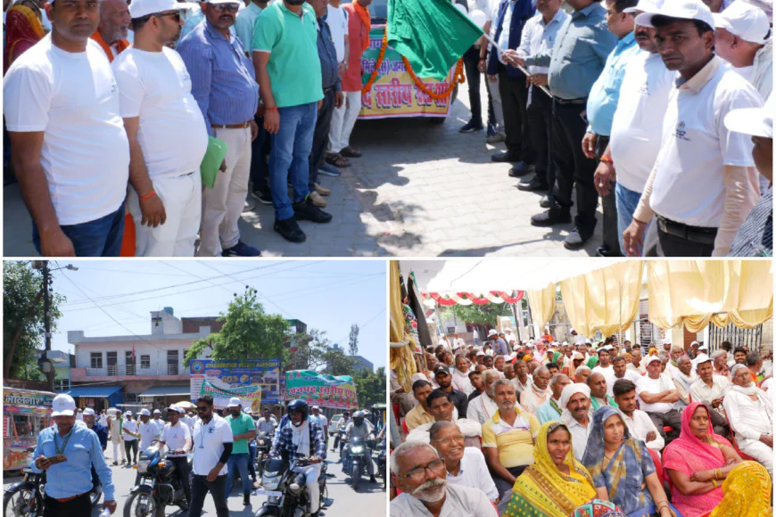 मिलेट जागरूकता रैली का आयोजन, किसानों को श्री अन्न उत्पादन के लिए किया गया प्रेरित