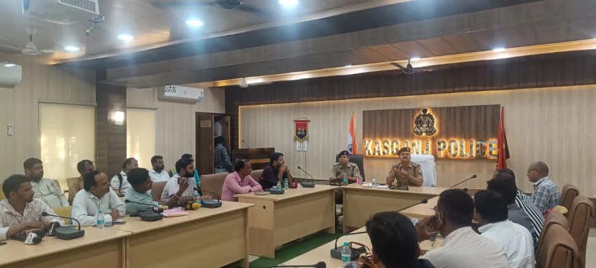 Kasganj news एसपी ओमप्रकाश सिंह बोले- पीड़ितों की सुनवाई थाने-चौकी पर होगी, किसी को सुनवाई न होने का भ्रम न हो