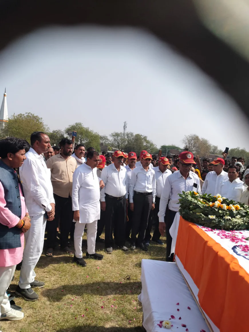 शोक संदेश: बीएसएफ हेड कांस्टेबल श्री हरी बाबू का निधन